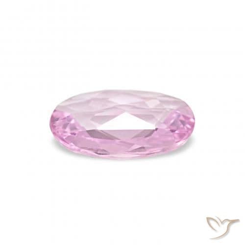 0.31ct Light Rose Pink Sapphire, Oval Cut, 5.9x4.1 mm