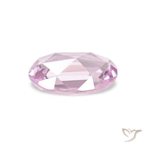 0.48ct Pinkish Violet Purple Sapphire, Oval Cut, 6.1x4.2 mm