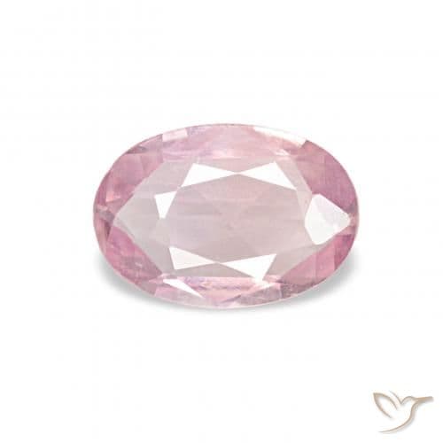 0.40ct Light Bubblegum Pink Sapphire, Oval Cut, 6x4.1 mm