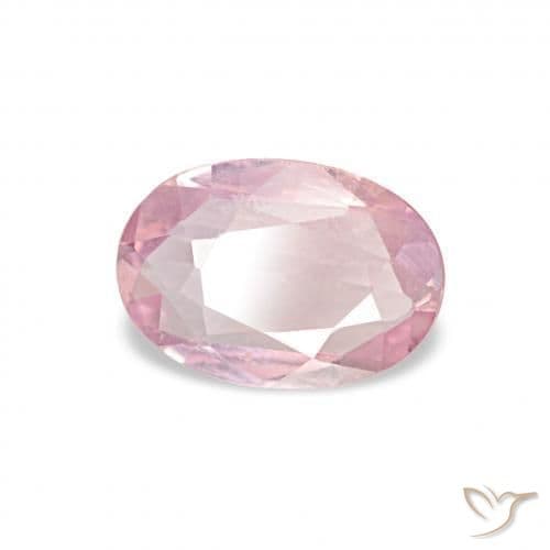 0.40ct Light Bubblegum Pink Sapphire, Oval Cut, 6x4.1 mm
