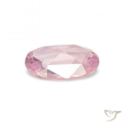 0.40ct Light Bubblegum Pink Sapphire, Oval Cut, 6x4.1 mm