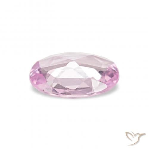 0.42ct Natural Medium Pink Sapphire, Oval Cut, 5.9x4.1 mm