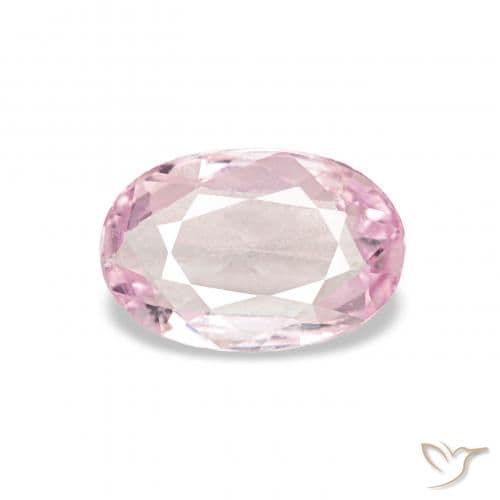 0.38ct Natural Very Light Pink Sapphire, Oval Cut, 6x4 mm
