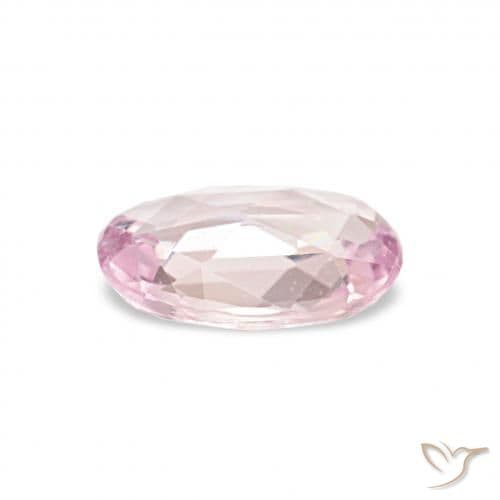 0.38ct Natural Very Light Pink Sapphire, Oval Cut, 6x4 mm