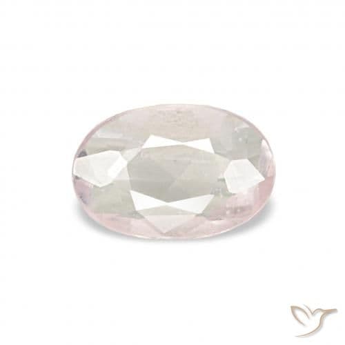 0.30ct Very Light Pink Sapphire, Oval Cut, 6.7x3.8 mm