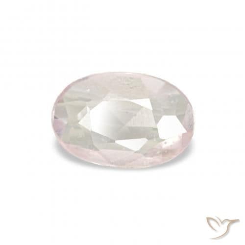0.30ct Very Light Pink Sapphire, Oval Cut, 6.7x3.8 mm