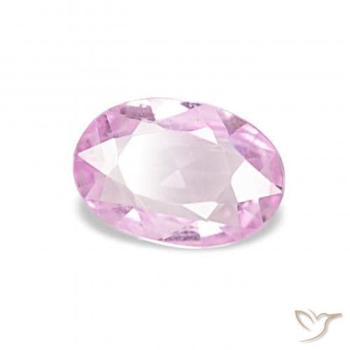 0.40ct Very Light Pink Sapphire, Oval Cut, 6.1x4.2 mm