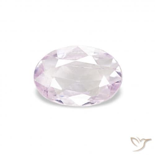 0.36ct Very Light Pinkish Purple Sapphire, Oval Cut, 5.7x3.9 mm