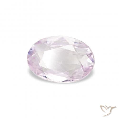 0.36ct Very Light Pinkish Purple Sapphire, Oval Cut, 5.7x3.9 mm