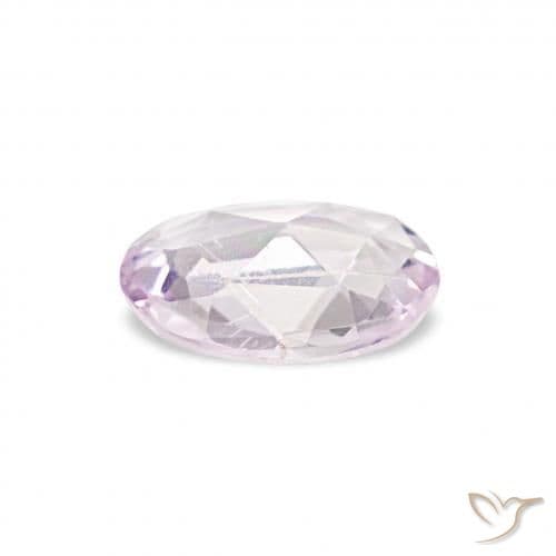 0.36ct Very Light Pinkish Purple Sapphire, Oval Cut, 5.7x3.9 mm