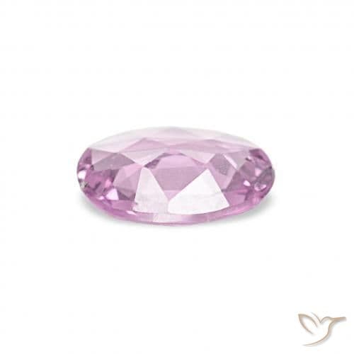 0.32ct Very Light Royal Purple Pink Sapphire, Oval Cut, 5.5x3.9 mm