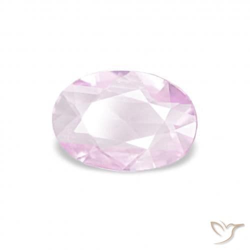 0.31ct Light Pinkish Violet Purple Sapphire, Oval Cut, 5.8x4 mm