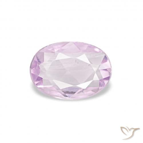 0.36ct Very Light Purple Sapphire, Oval Cut, 5.7x4 mm