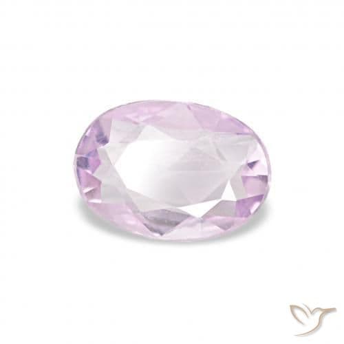 0.36ct Very Light Purple Sapphire, Oval Cut, 5.7x4 mm