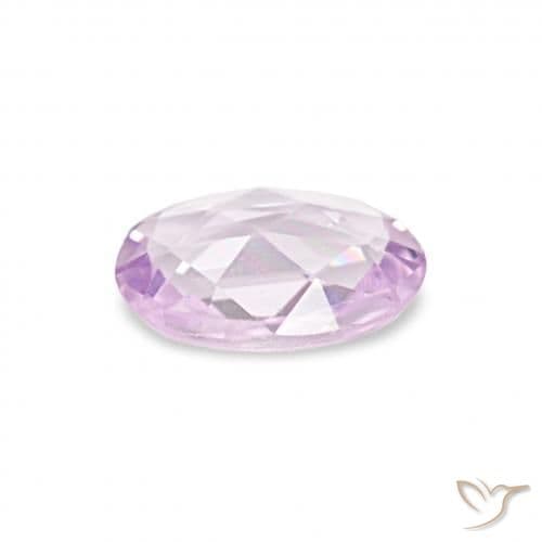 0.36ct Very Light Purple Sapphire, Oval Cut, 5.7x4 mm