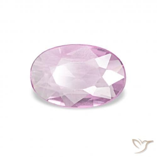 0.36ct Light Pinkish Violet Purple Sapphire, Oval Cut, 6.1x4 mm