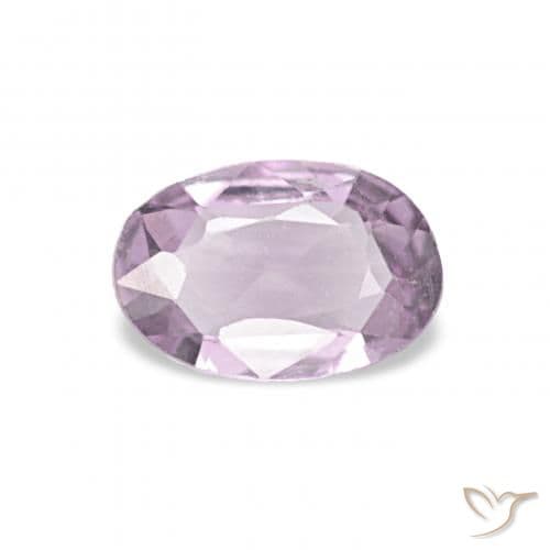 0.41ct Very Light Grape Purple Sapphire, Oval Cut, 6x4.1 mm