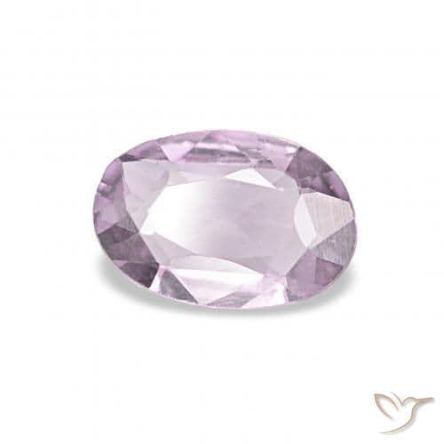 0.41ct Very Light Grape Purple Sapphire, Oval Cut, 6x4.1 mm
