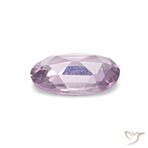 0.41ct Very Light Grape Purple Sapphire, Oval Cut, 6x4.1 mm