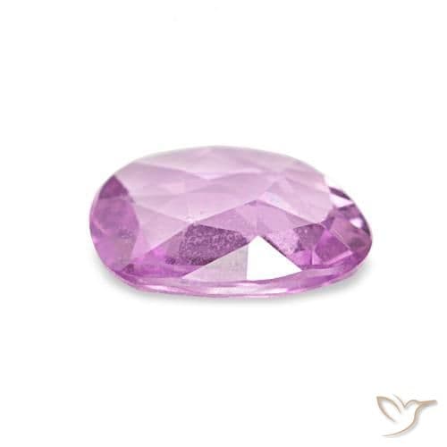 0.62ct Medium Light-Purple Sapphire, Fancy Shape, 6.6x5.1 mm