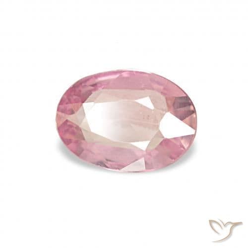 0.34ct Natural Light Pink Sapphire, Oval Cut, 5.6x4 mm