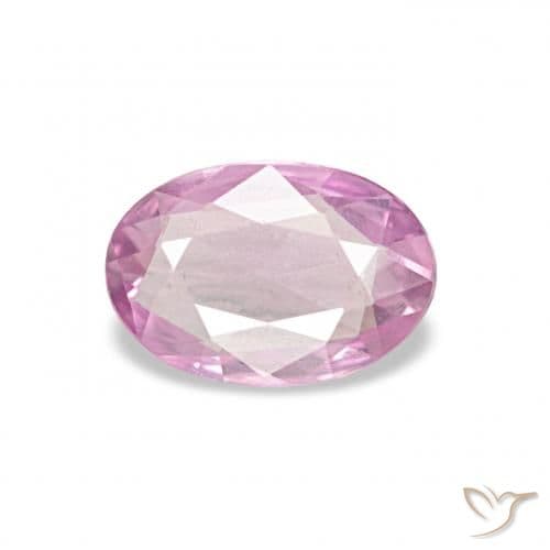 0.38ct Medium Light-Purple Sapphire, Oval Cut, 5.9x4 mm