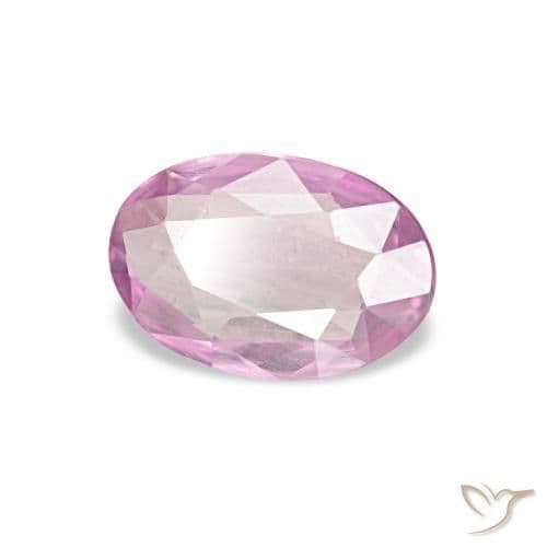 0.38ct Medium Light-Purple Sapphire, Oval Cut, 5.9x4 mm