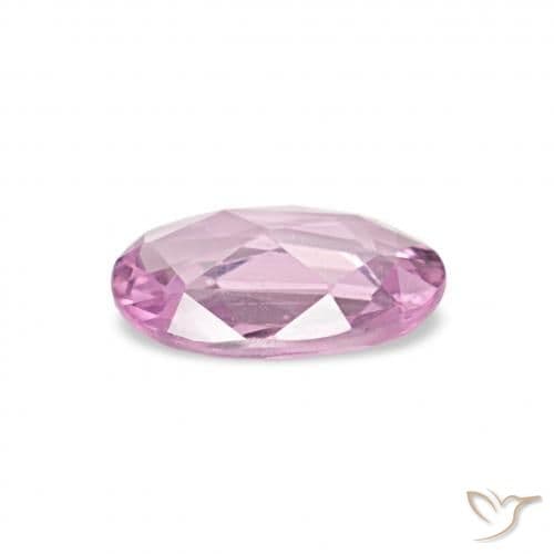 0.38ct Medium Light-Purple Sapphire, Oval Cut, 5.9x4 mm
