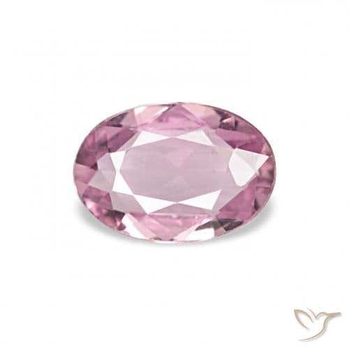 0.38ct Natural Light Magenta Sapphire, Oval Cut, 5.8x4 mm