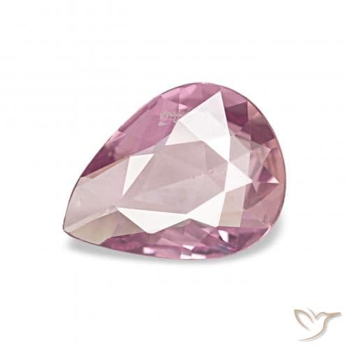 0.77ct Natural Deep Pink Sapphire, Pear Shape, 6.6x5.2 mm