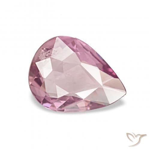 0.46ct Bubblegum Pink Sapphire, Pear Shape, 6.6x5.1 mm