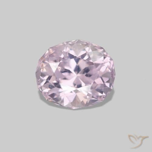 1.08ct Light Lavender Pink Sapphire, Oval Cut, 6.2x5.3 mm