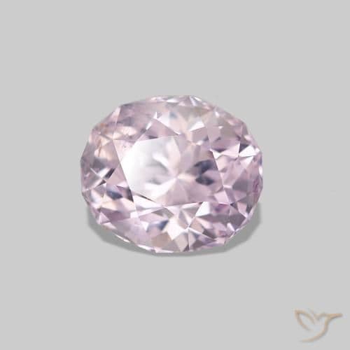 1.08ct Light Lavender Pink Sapphire, Oval Cut, 6.2x5.3 mm