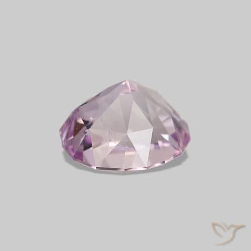 1.08ct Light Lavender Pink Sapphire, Oval Cut, 6.2x5.3 mm