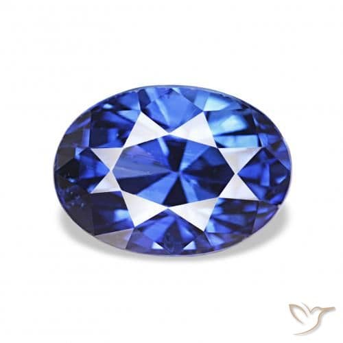 2.14ct Natural Royal Blue Sapphire, Oval Cut, 7.7x5.5 mm