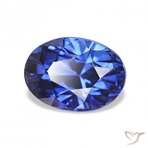 2.14ct Natural Royal Blue Sapphire, Oval Cut, 7.7x5.5 mm