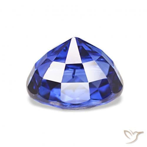 2.14ct Natural Royal Blue Sapphire, Oval Cut, 7.7x5.5 mm