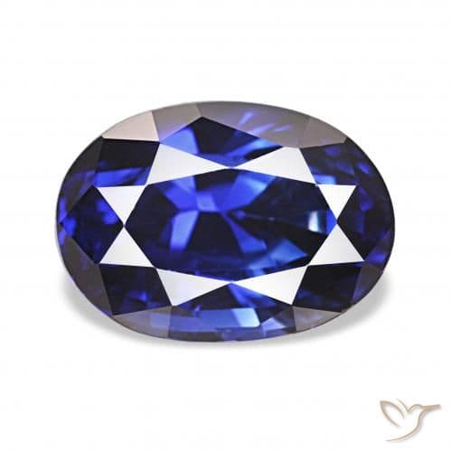 2.14ct Natural Royal Blue Sapphire, Oval Cut, 8.3x6 mm