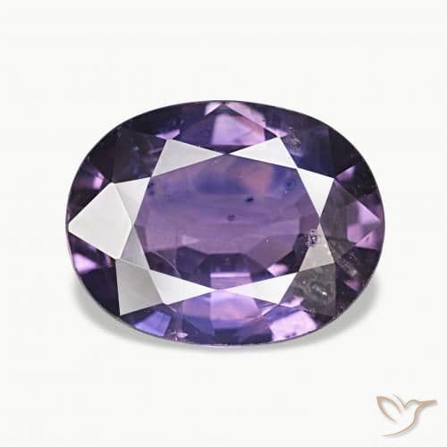 2.33ct Natural Dark Violet Sapphire, Oval Cut, 9.5x7.4 mm