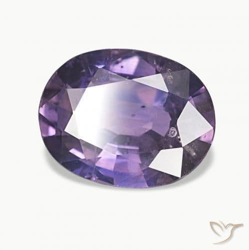 2.33ct Natural Dark Violet Sapphire, Oval Cut, 9.5x7.4 mm