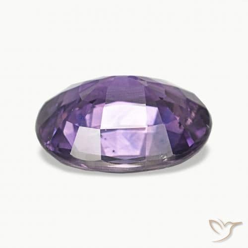 2.33ct Natural Dark Violet Sapphire, Oval Cut, 9.5x7.4 mm