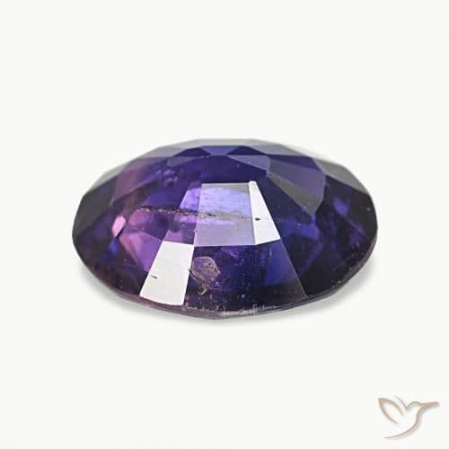 2.34ct Natural Intense Purple Sapphire, Oval Cut, 9.5x7.8 mm