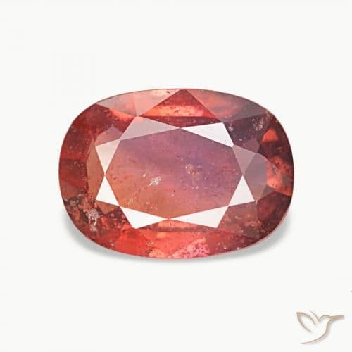1.47ct Natural Merlot Red Sapphire, Cushion Cut, 8.5x6.2 mm