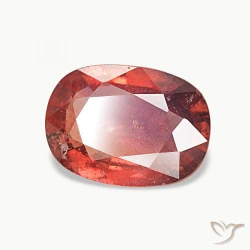 1.47ct Natural Merlot Red Sapphire, Cushion Cut, 8.5x6.2 mm