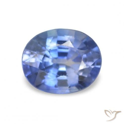 0.53ct Natural Medium Navy Blue Sapphire, Oval Cut, 5.1x4 mm