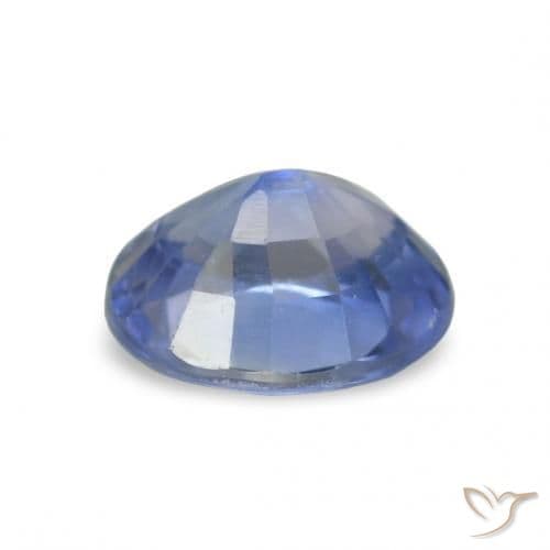 0.53ct Natural Medium Navy Blue Sapphire, Oval Cut, 5.1x4 mm