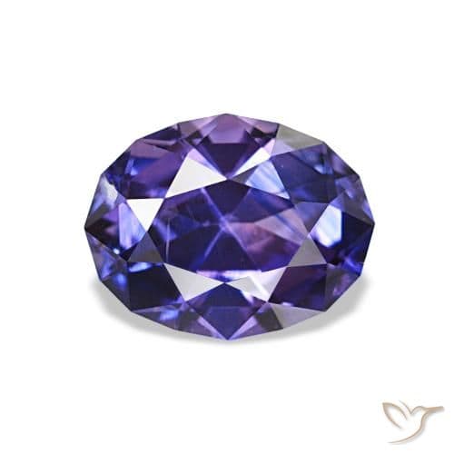 1.27ct Natural Intense Purple Sapphire, Oval Cut, 7.3x5.7 mm