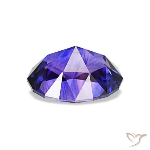 1.27ct Natural Intense Purple Sapphire, Oval Cut, 7.3x5.7 mm