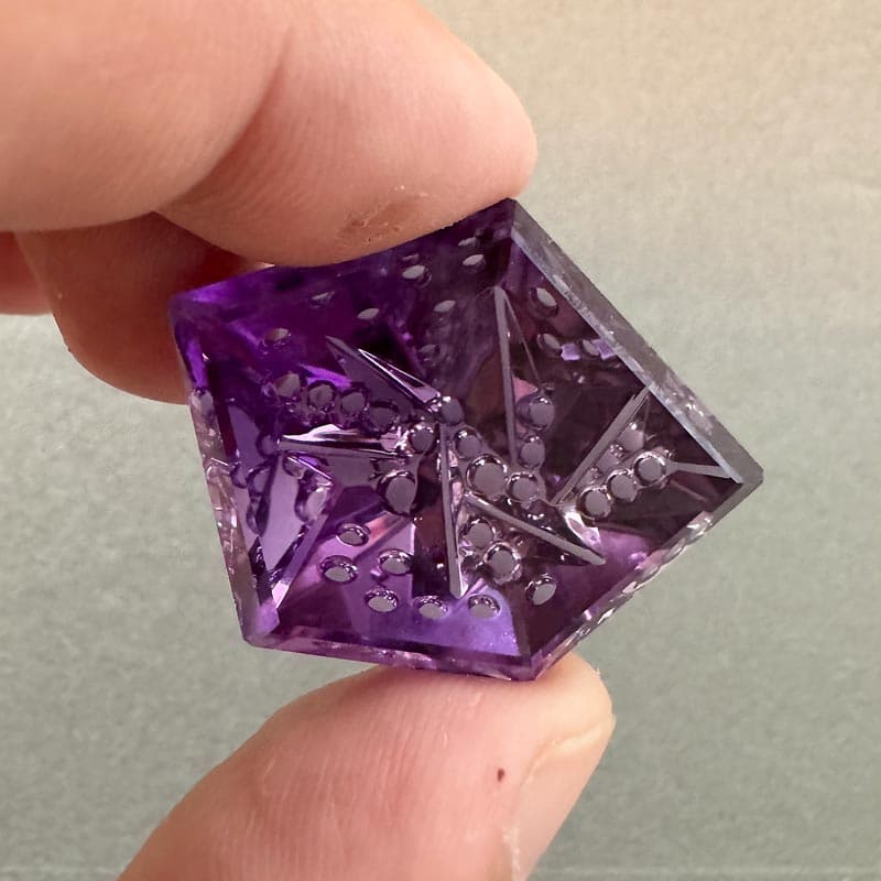 Amethyst Dreamscape™ Cut 73.50 carats