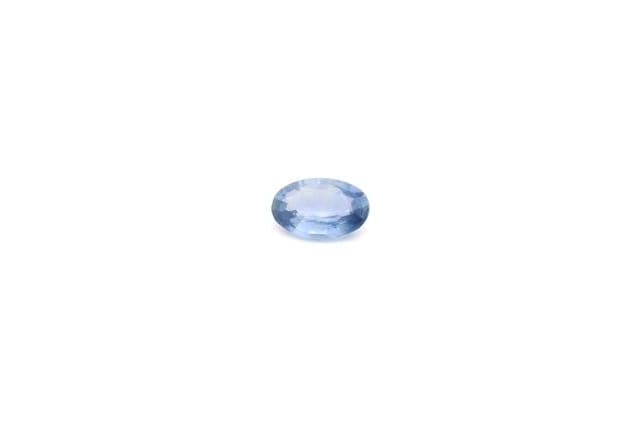 4x6mm Oval Sapphire Blue Color EC Clarity Faceted Cut